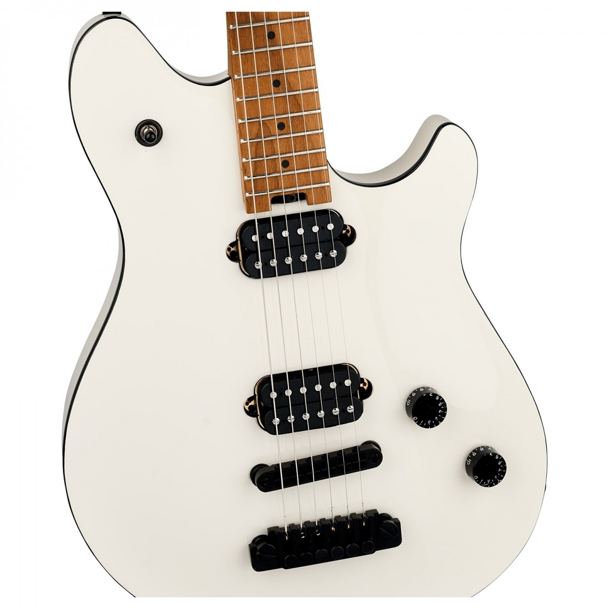 EVH Wolfgang Special TOM Baked Maple Fingerboard Husk White