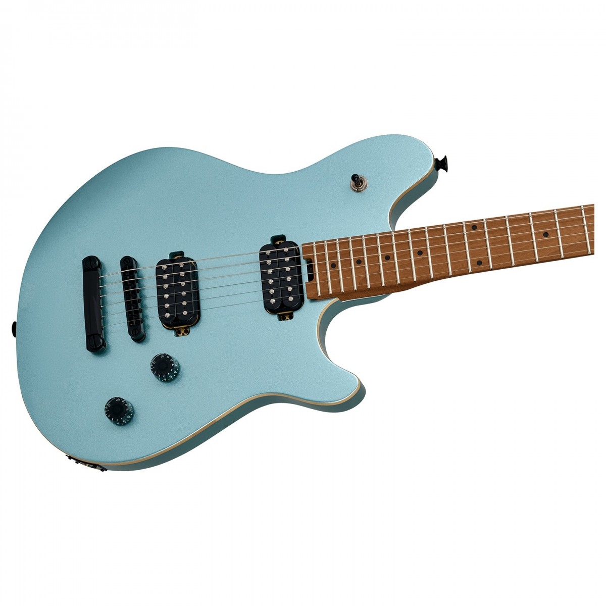 EVH Wolfgang Standard T.O.M. Baked Maple Fingerboard Sea Foam Pearl Metallic