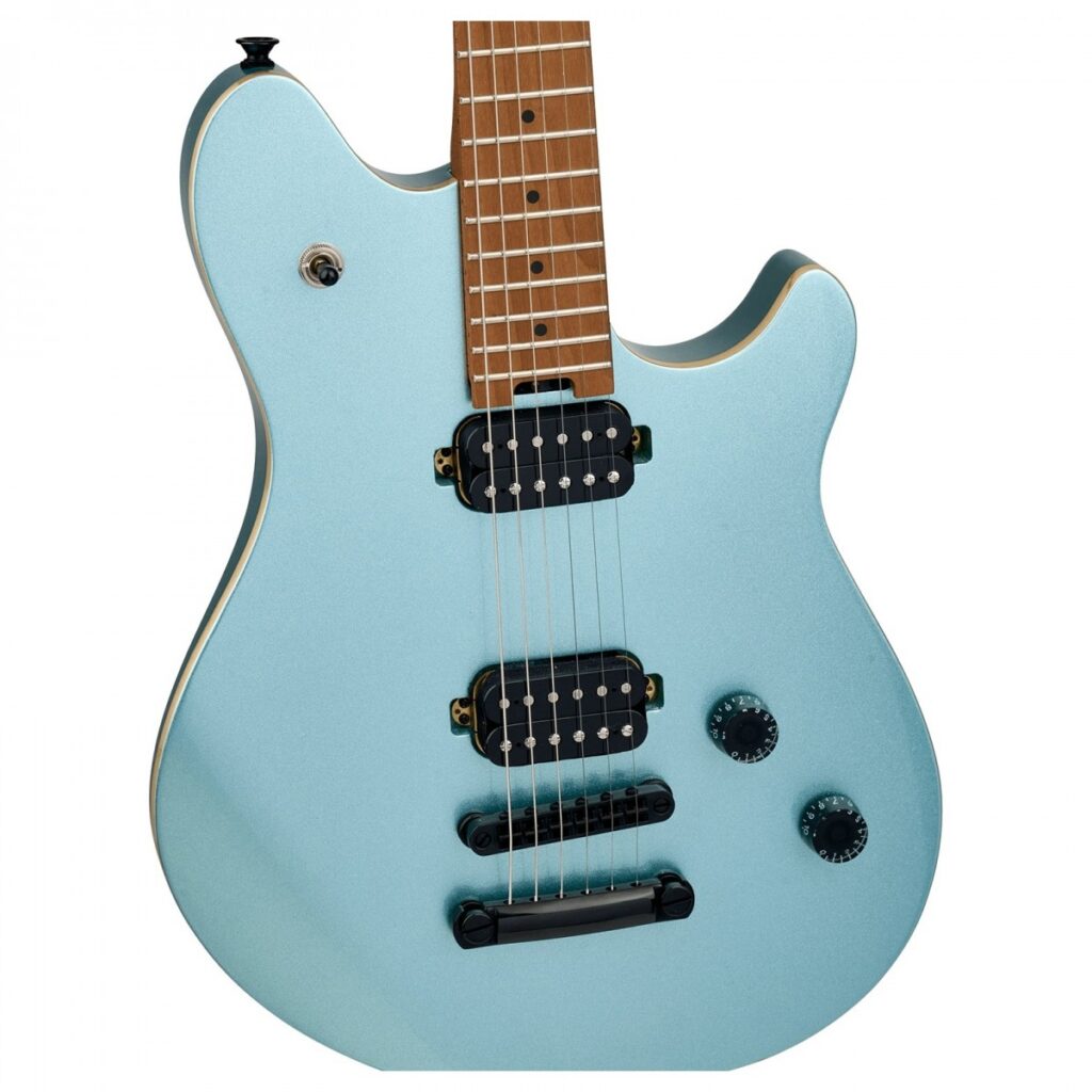 EVH Wolfgang Standard T.O.M. Baked Maple Fingerboard Sea Foam Pearl Metallic