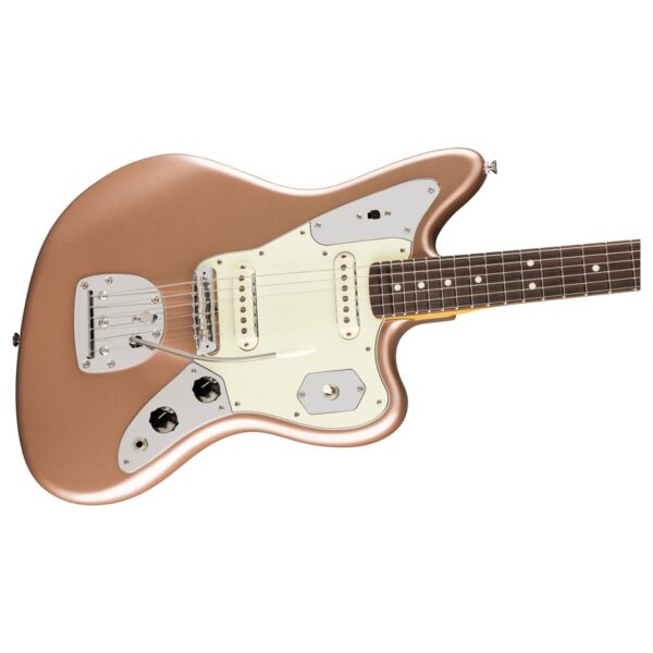 Fender American Professional Classic Jaguar RW Faded Firemist Gold
