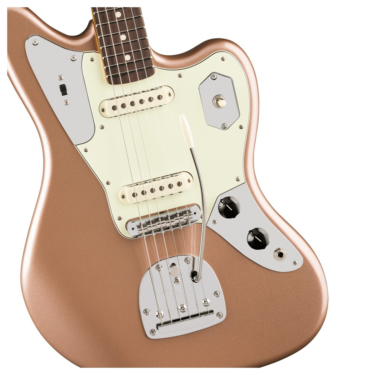 Fender American Professional Classic Jaguar RW Faded Firemist Gold