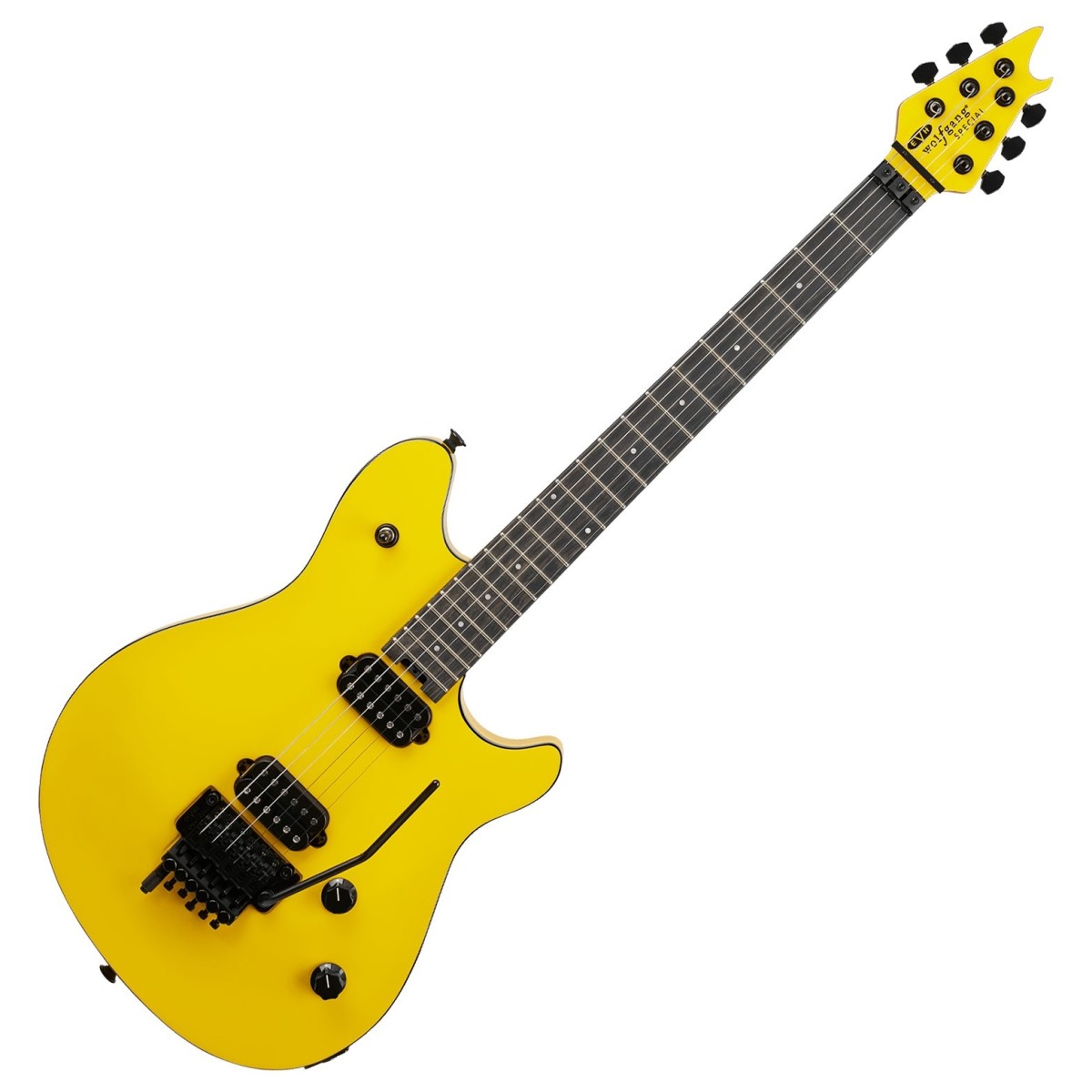 EVH Wolfgang Special Baked Maple Caution Yellow