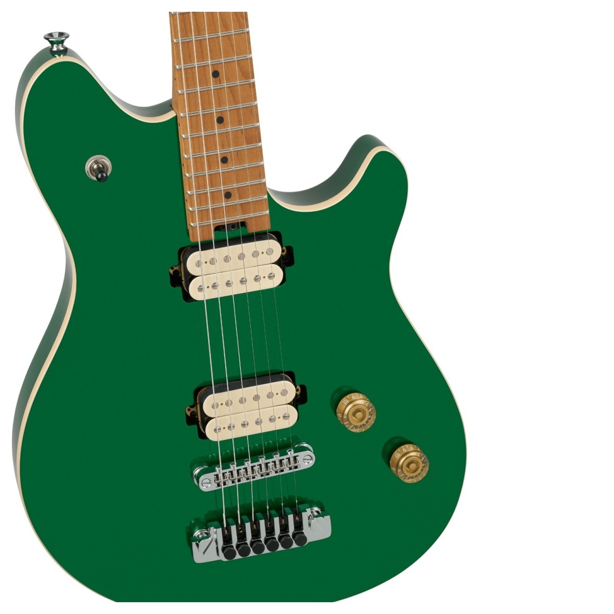 EVH Wolfgang Special TOM Baked Maple Fingerboard Kandy Green