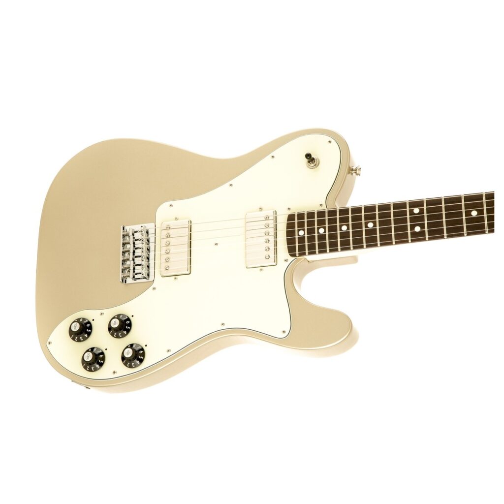 Fender Chris Shiflett Telecaster Deluxe Shoreline Gold
