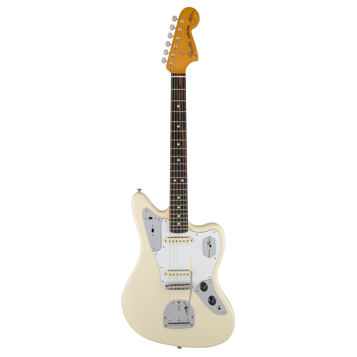 Fender Johnny Marr Jaguar Olympic White