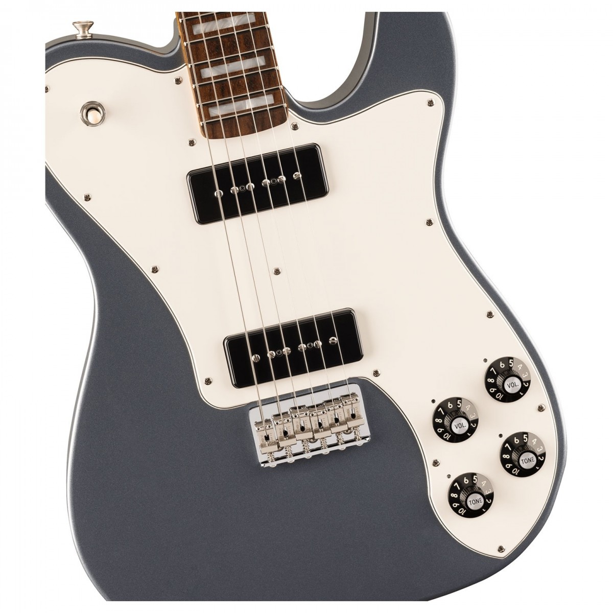 Fender Chris Shiflett Cleaver Telecaster Deluxe Rosewood Charcoal Frost Metallic