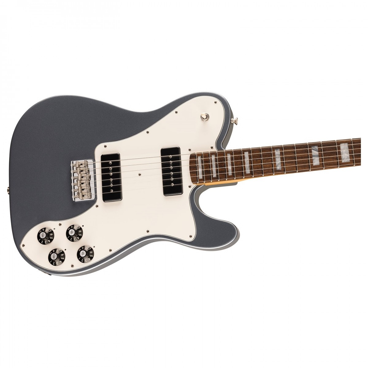 Fender Chris Shiflett Cleaver Telecaster Deluxe Rosewood Charcoal Frost Metallic
