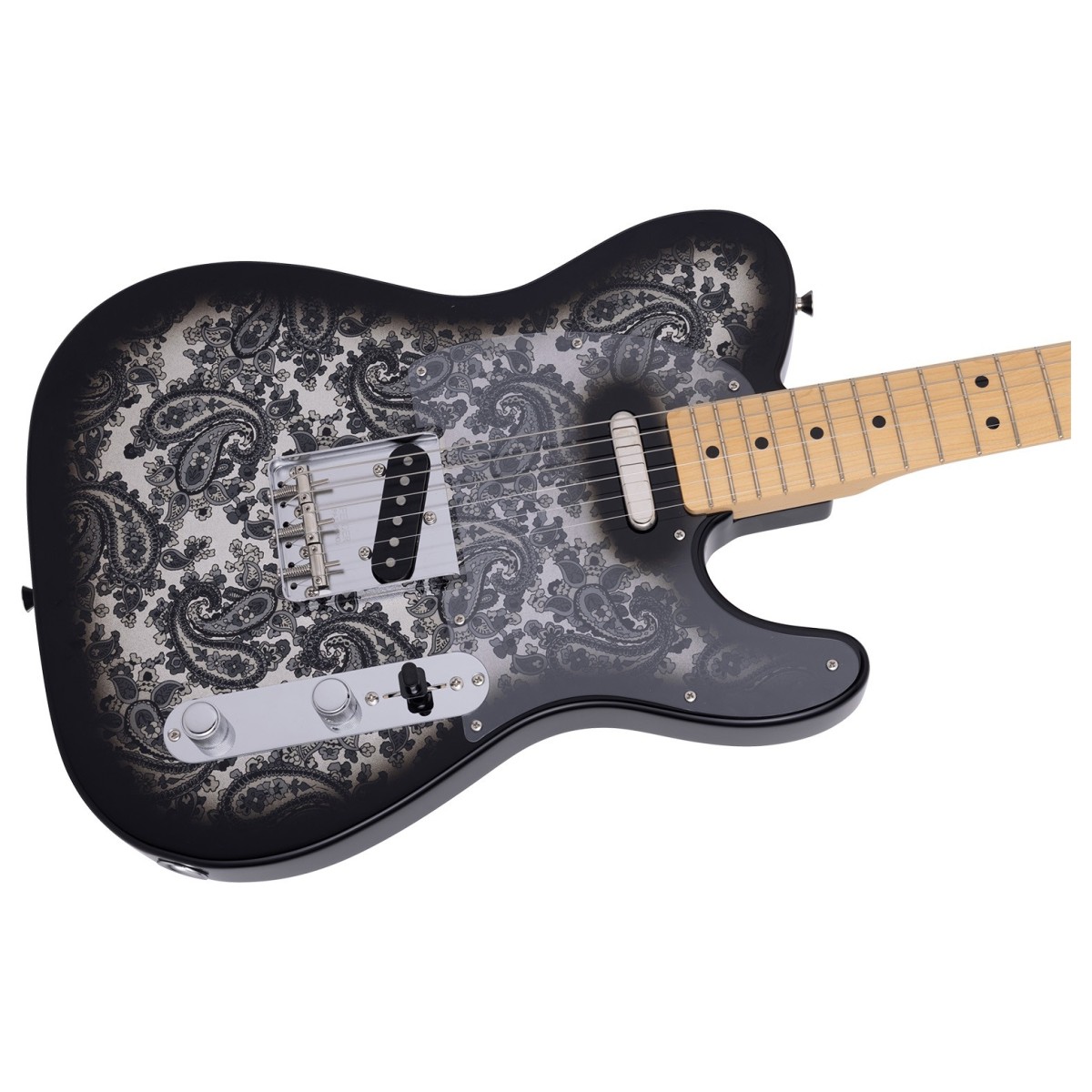 Fender Made in Japan Limited Telecaster MN Black Paisley