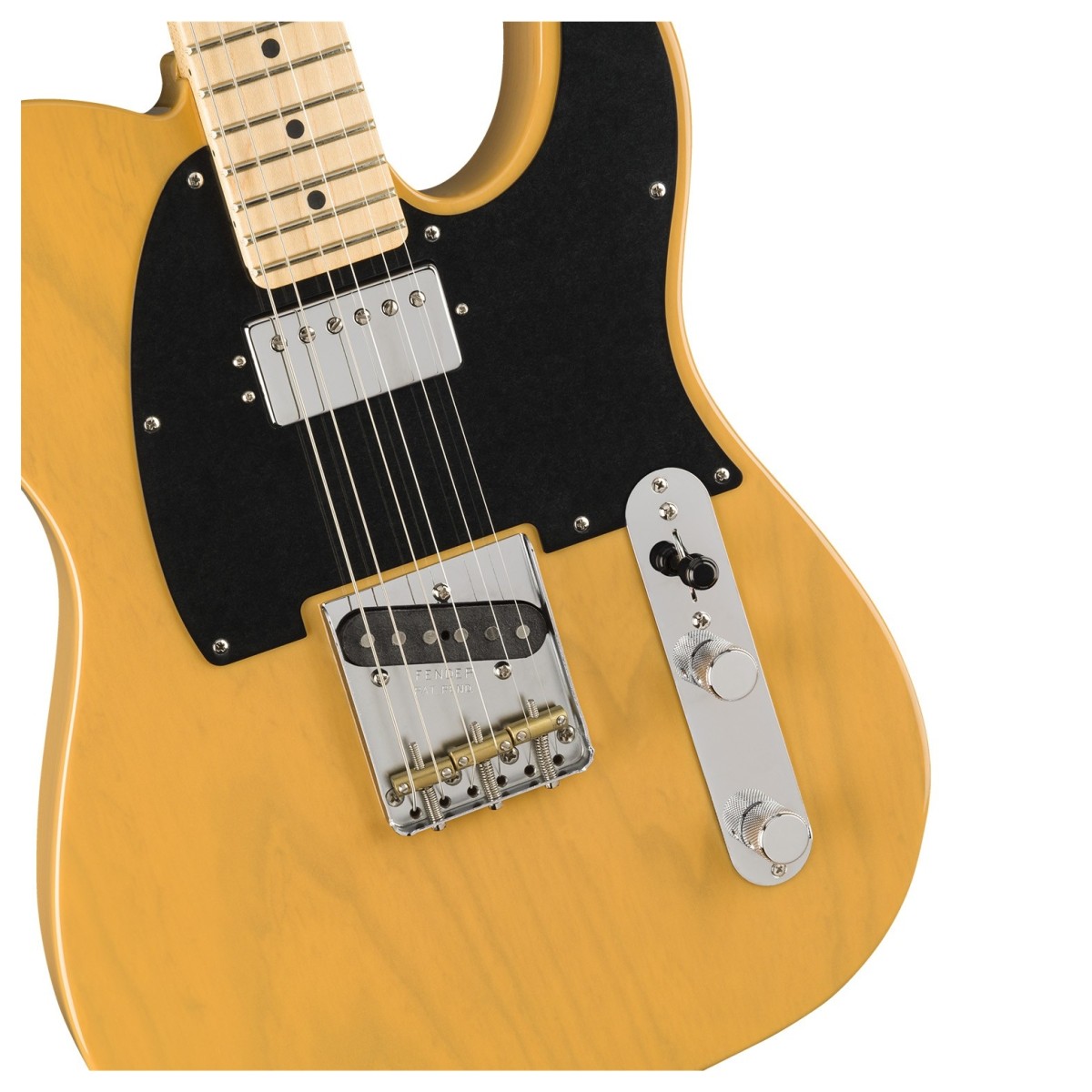 Fender Limited Edition American Performer Telecaster Hum Maple Fingerboard Butterscotch Blonde
