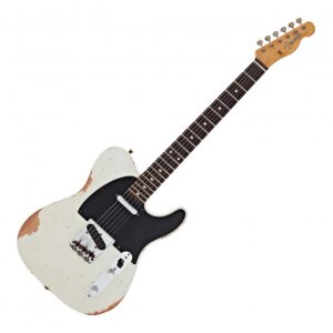 Fender Custom Shop 59 Telecaster Heavy Relic RW Aged Olympic White #R134253