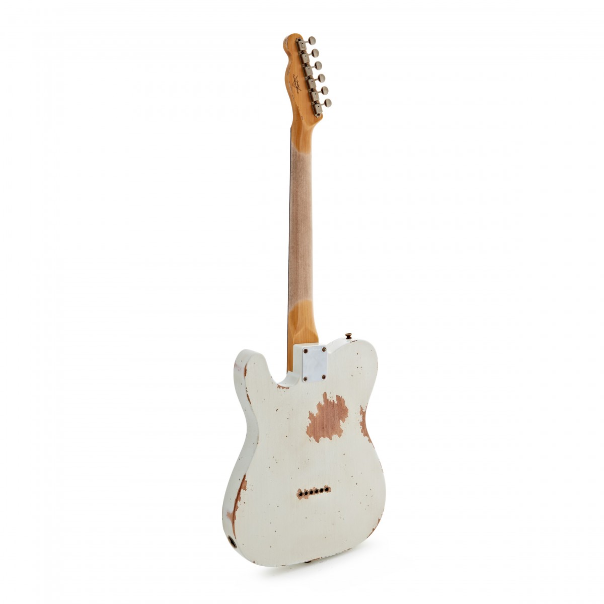 Fender Custom Shop 59 Telecaster Heavy Relic RW Aged Olympic White #R134253
