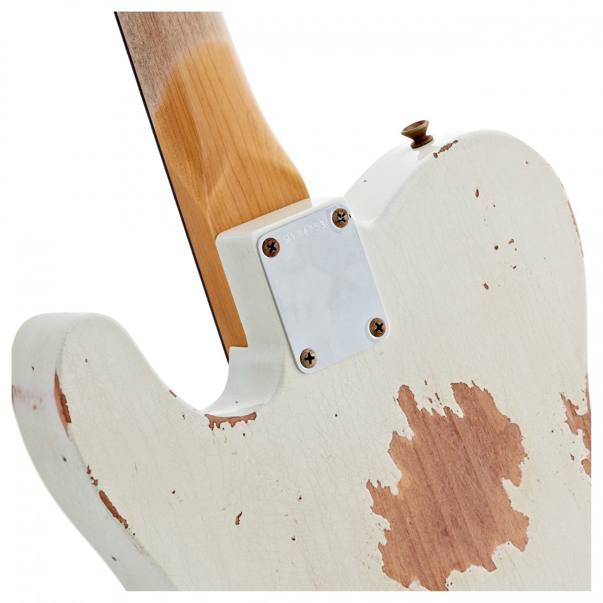 Fender Custom Shop 59 Telecaster Heavy Relic RW Aged Olympic White #R134253