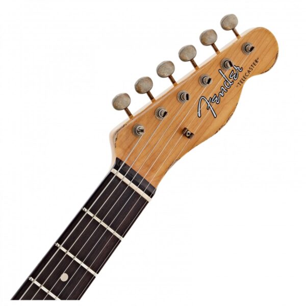 Fender Custom Shop 59 Telecaster Heavy Relic RW Aged Olympic White #R134253
