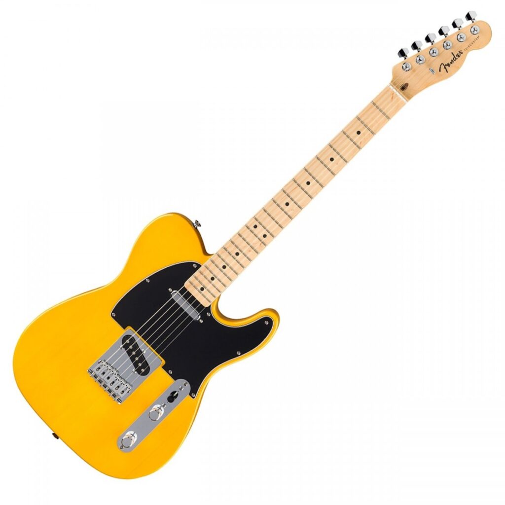 Fender Standard Telecaster Black Pickguard Butterscotch Blonde