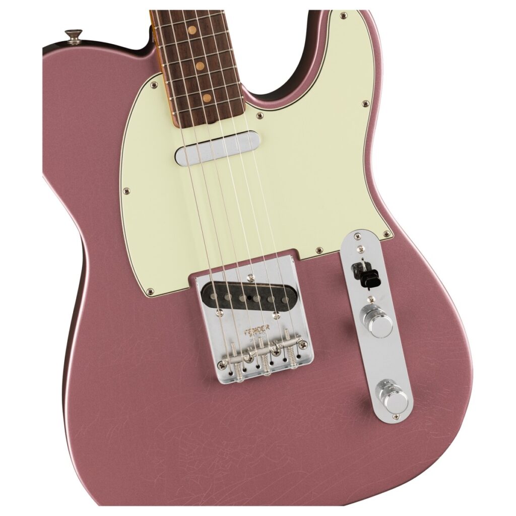 Fender Vintera II Road Worn 60s Telecaster RW Burgundy Mist Metallic