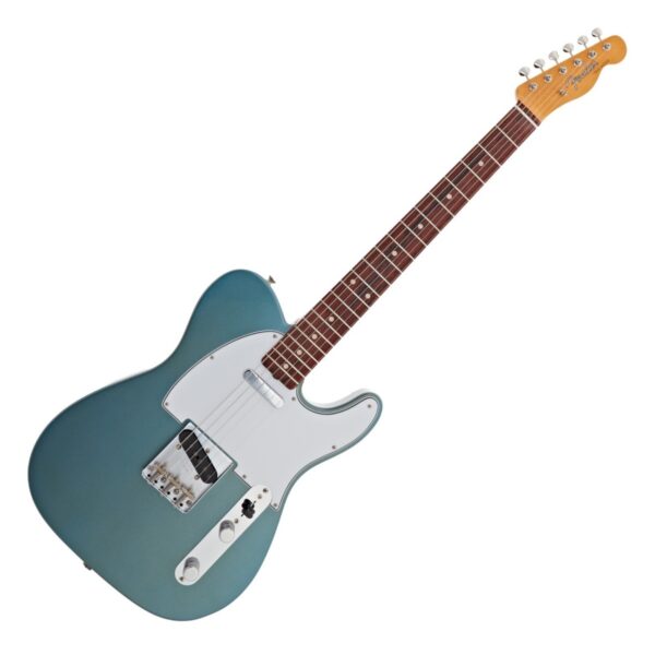 Fender Custom Shop 61 Telecaster DLX Closet Classic 3A RW Fingerboard Super Aged Lake Placid Blue
