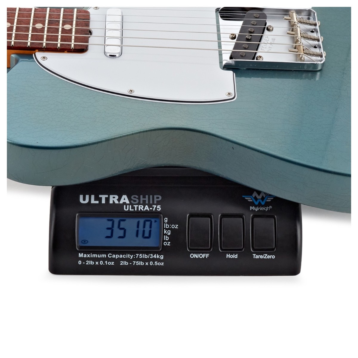 Fender Custom Shop 61 Telecaster DLX Closet Classic 3A RW Fingerboard Super Aged Lake Placid Blue