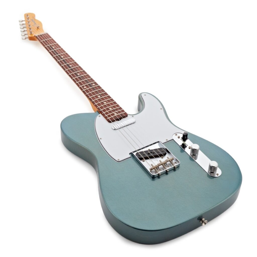 Fender Custom Shop 61 Telecaster DLX Closet Classic 3A RW Fingerboard Super Aged Lake Placid Blue