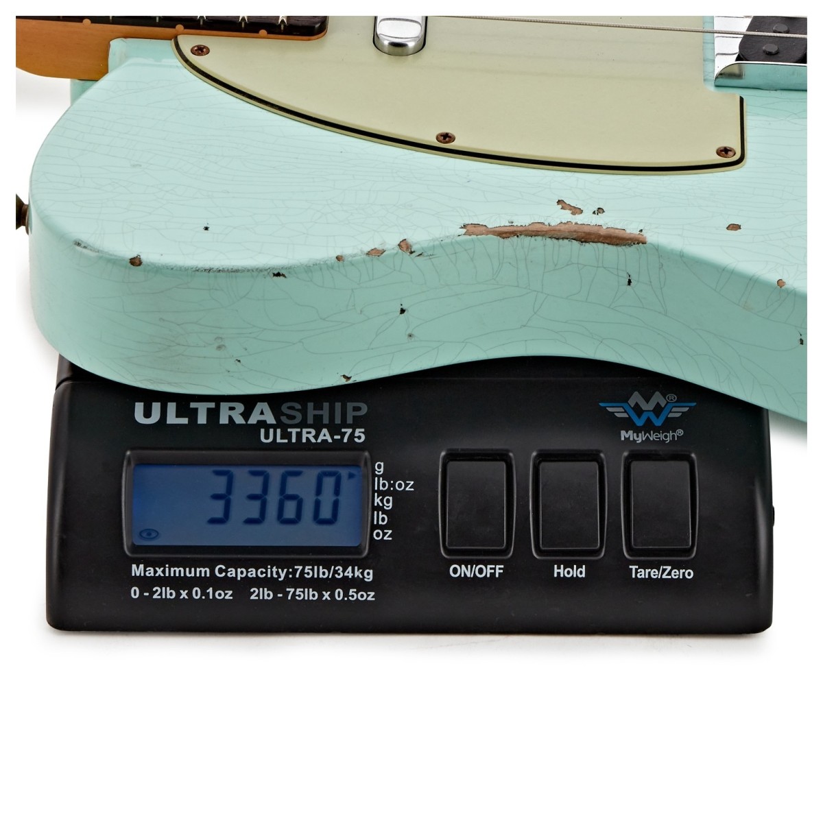 Fender Custom Shop Limited Edition 63 Telecaster Relic Faded Surf Green