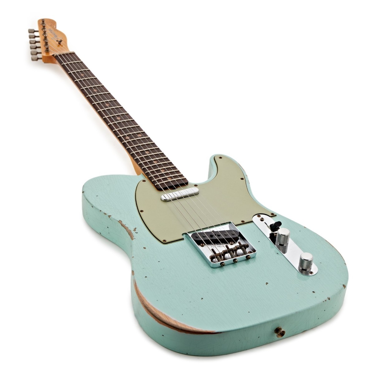 Fender Custom Shop Limited Edition 63 Telecaster Relic Faded Surf Green