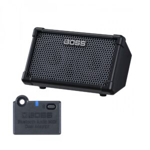 Boss Cube Street 2 Portable Stereo Amp with Bluetooth Adaptor Black
