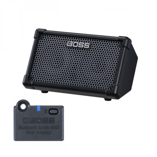 Boss Cube Street 2 Portable Stereo Amp with Bluetooth Adaptor Black
