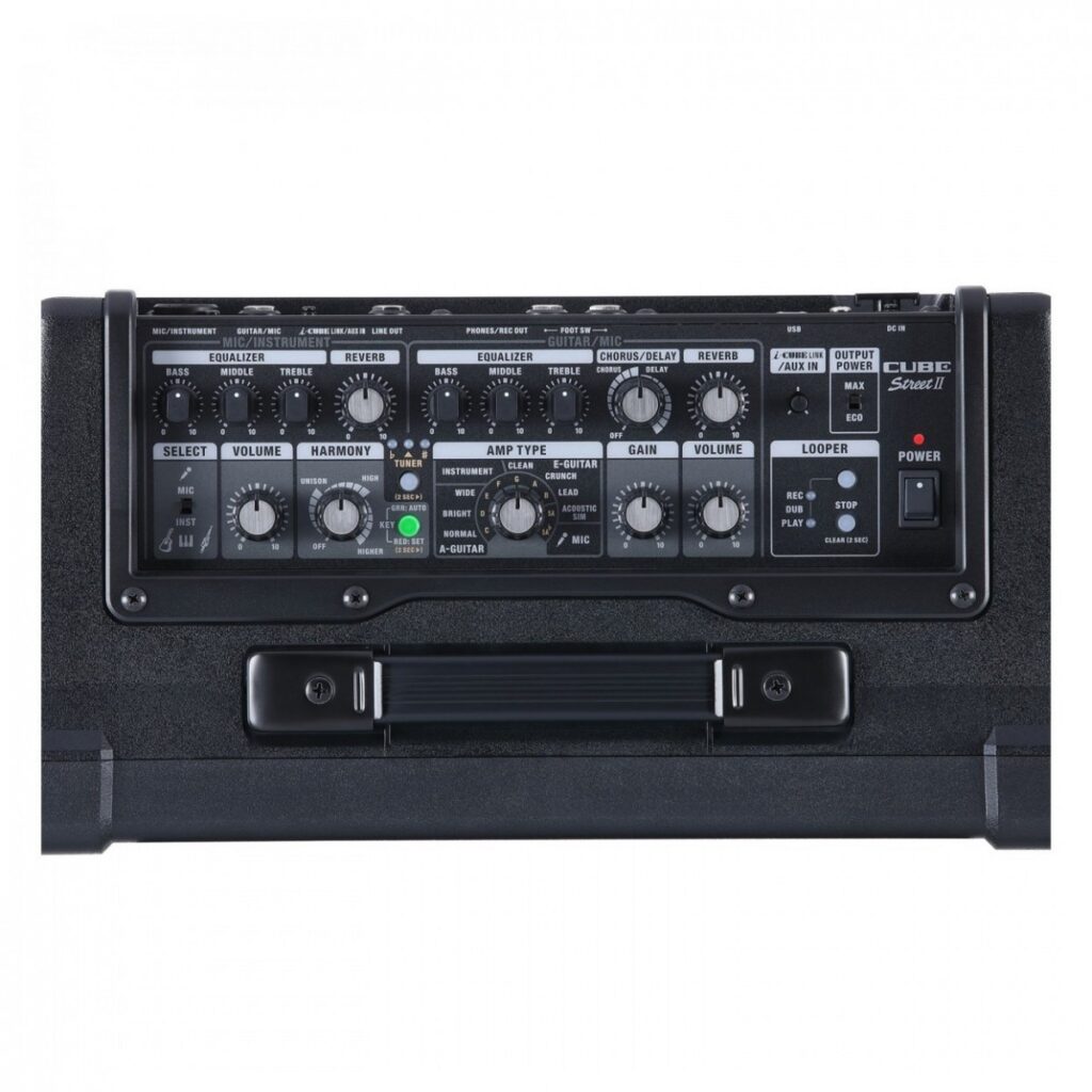 Boss Cube Street 2 Portable Stereo Amp with Bluetooth Adaptor Black