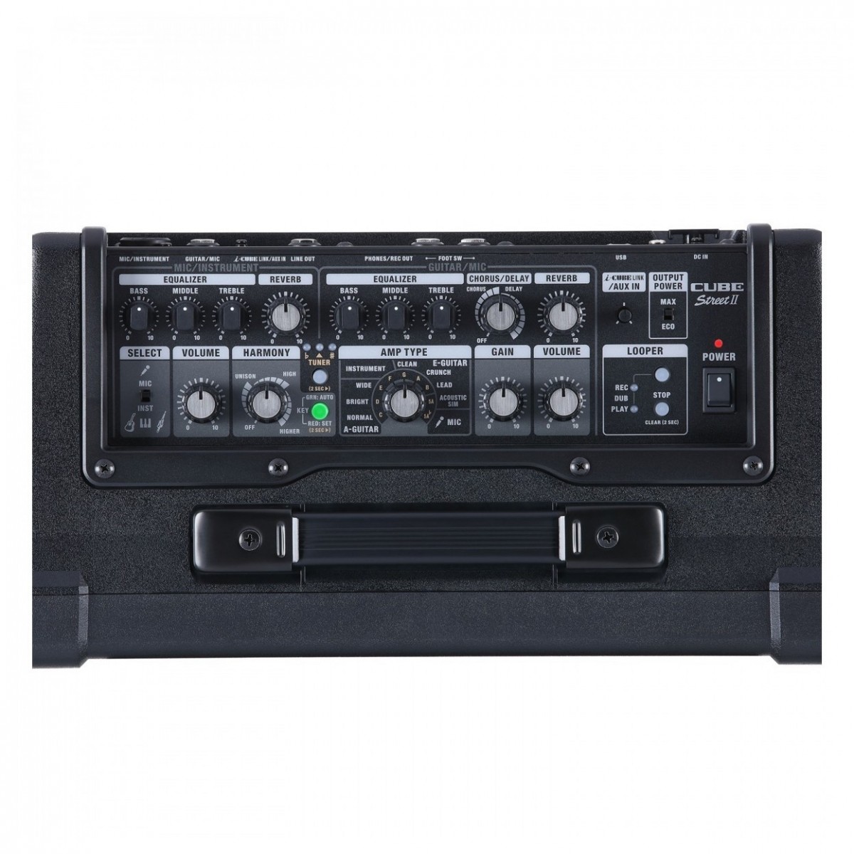 Boss Cube Street 2 Portable Stereo Amp with Bluetooth Adaptor Black