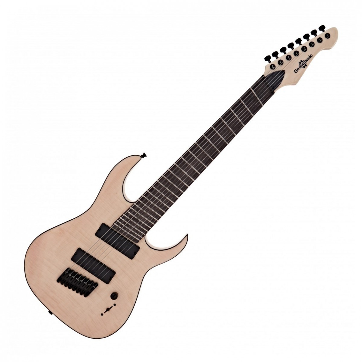 Harlem S 8-String Fanned Fret Guitar + 15W Amp Pack Natural