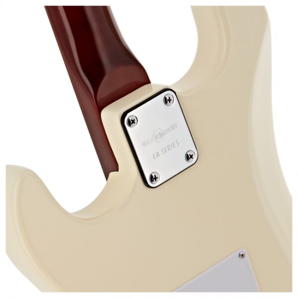 LA Select Legacy Guitar by Gear4music Vintage White