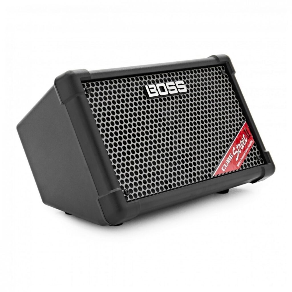 Boss Cube Street 2 Battery Powered Amp Black with Carrying Case