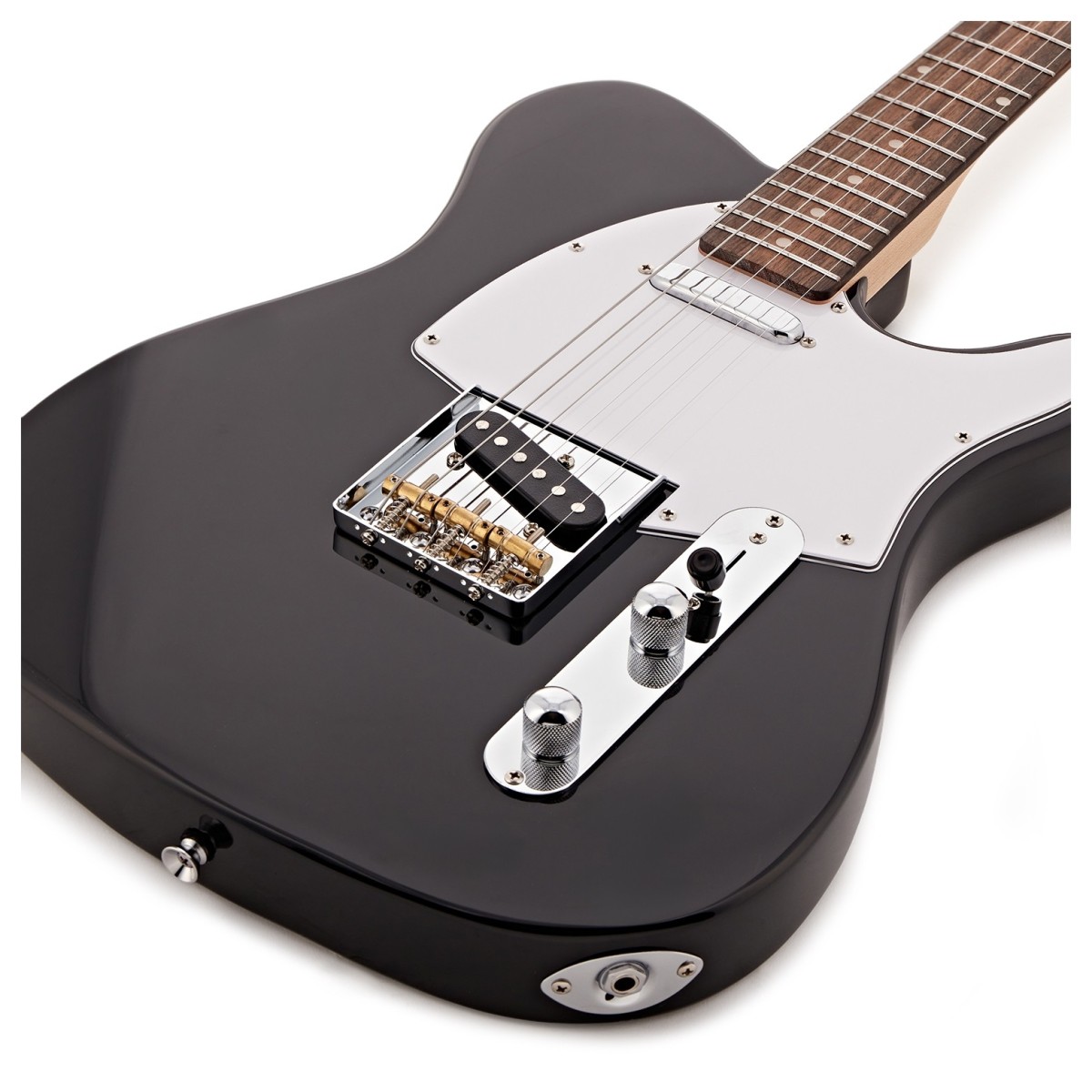 Knoxville Electric Guitar Black 10W Guitar Amp & Accessory Pack