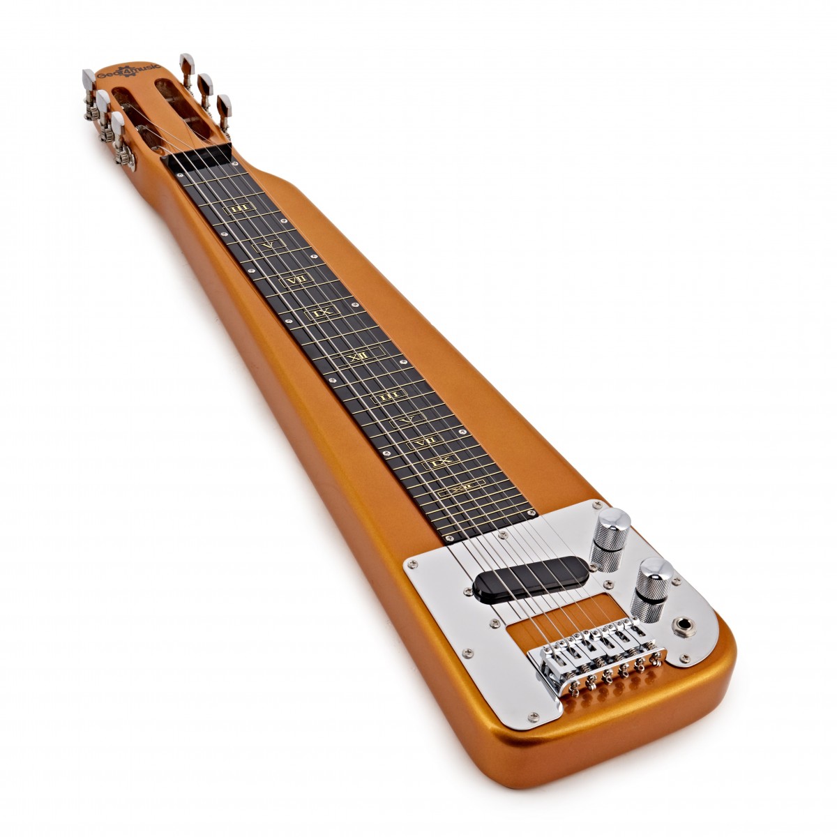 Lap Steel Guitar by Gear4music Gold