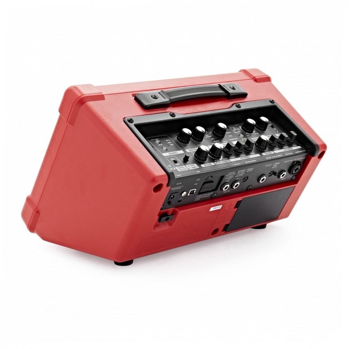 Boss Cube Street 2 Battery Powered Amp Red with Carrying Case