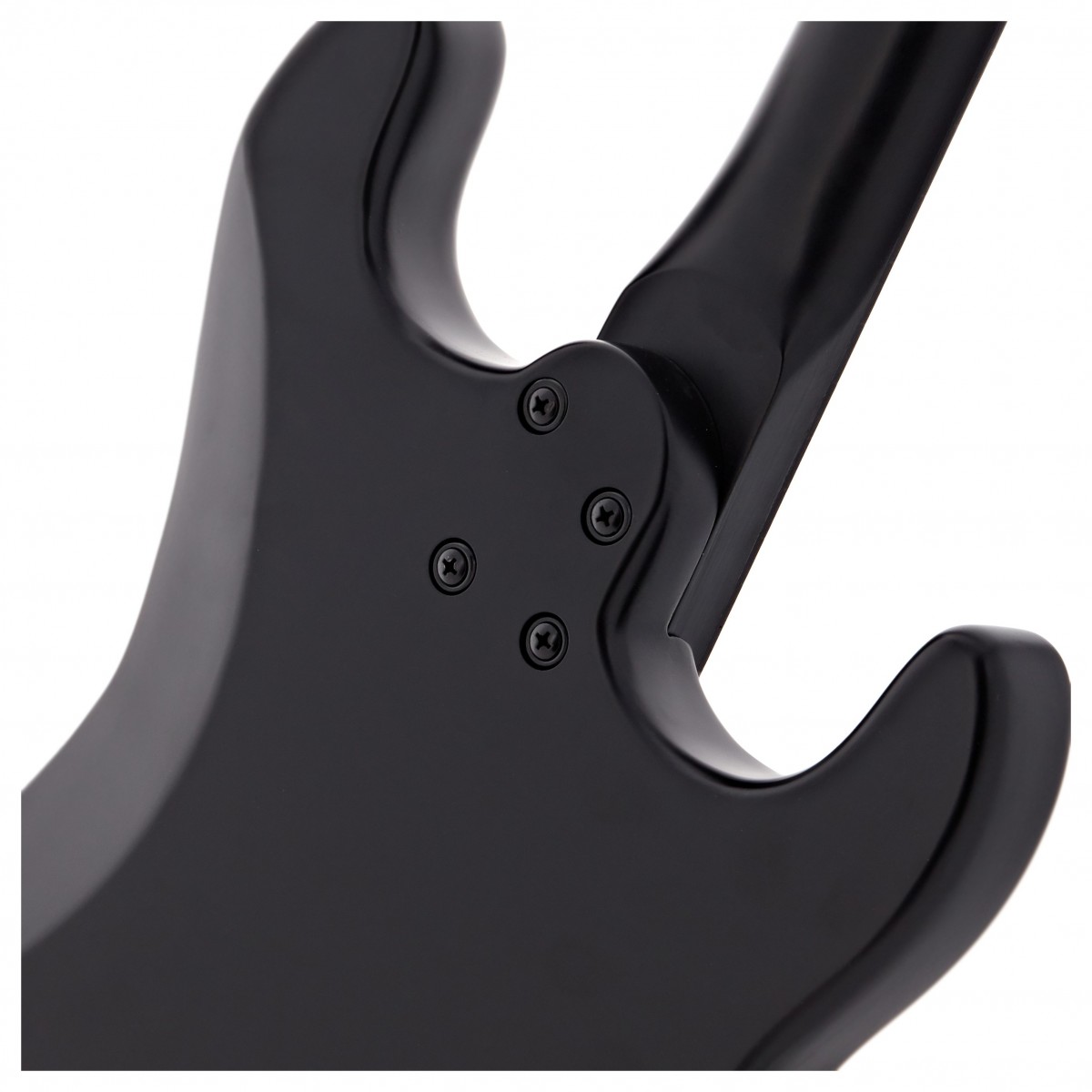 LA Select Modern Left Handed Guitar by Gear4music Blackout