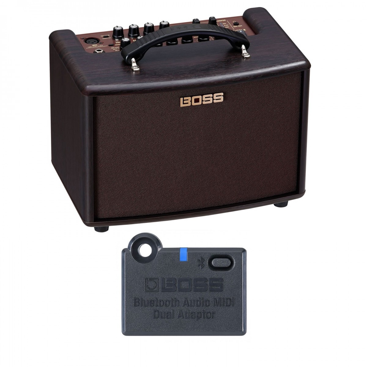Boss AC-22LX Acoustic Guitar Amplifier with Bluetooth Adaptor