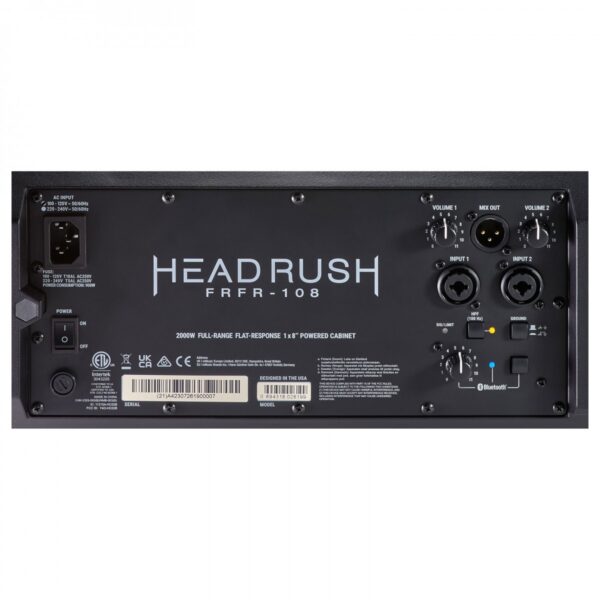 HeadRush FRFR108 MK2 2000W Full Range Powered 1x8 Speaker
