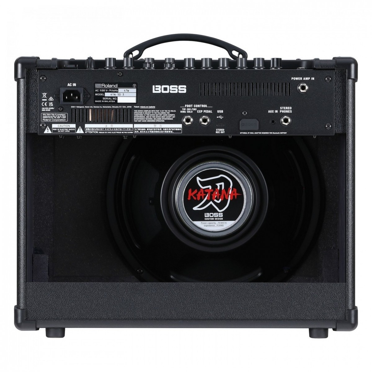 Boss Katana 50 Gen 3 1x12 Combo with Bluetooth Adaptor
