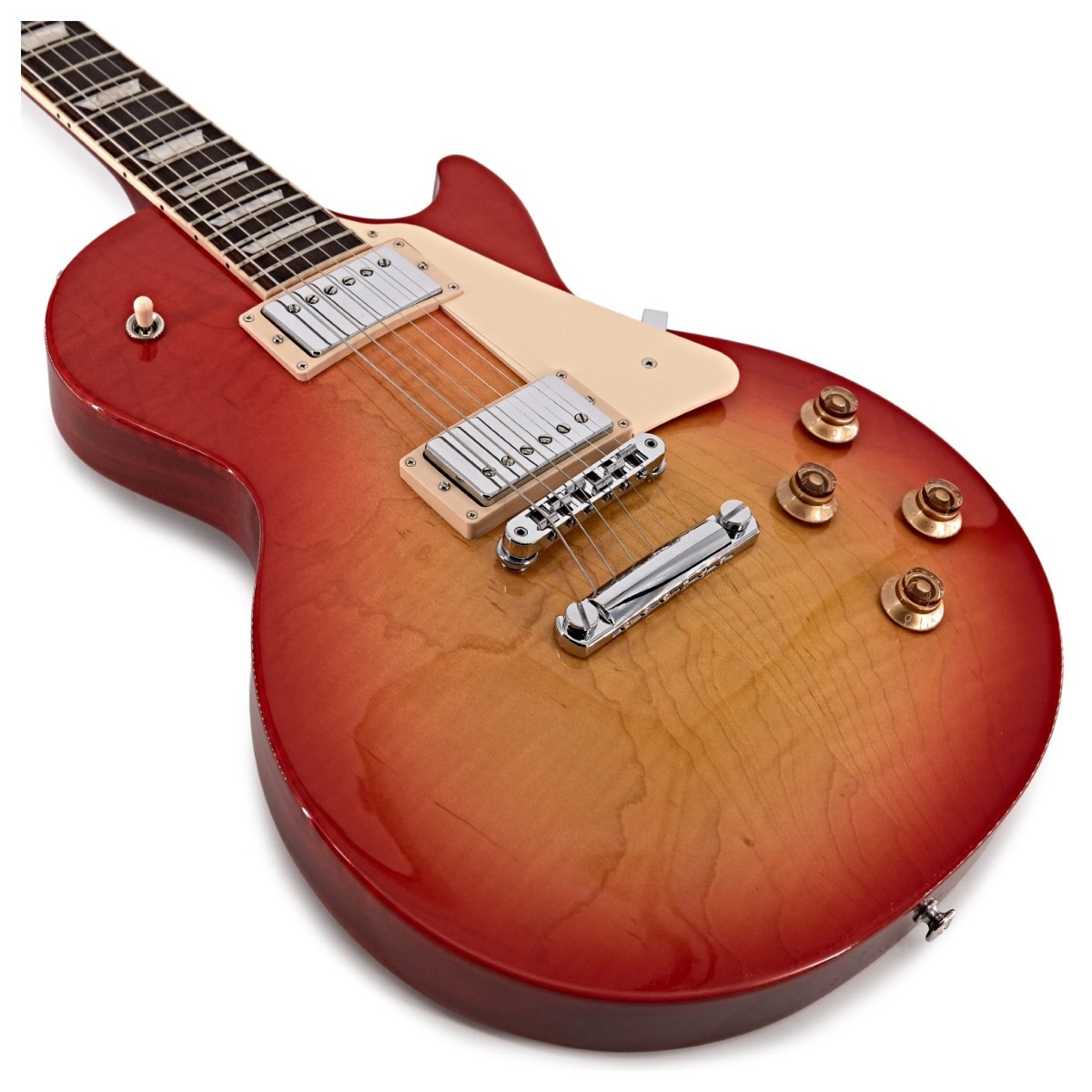 Gibson Les Paul Studio Figured Washed Cherry Sunburst #202350238