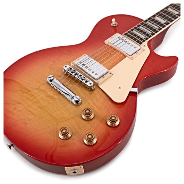 Gibson Les Paul Studio Figured Washed Cherry Sunburst #202350238