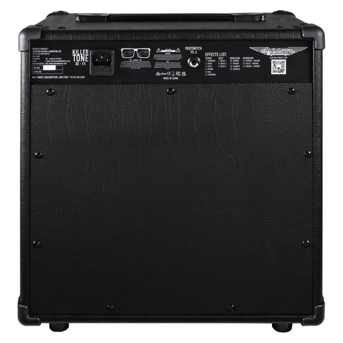 Ashdown Killer Tone KT-30FX Guitar Combo