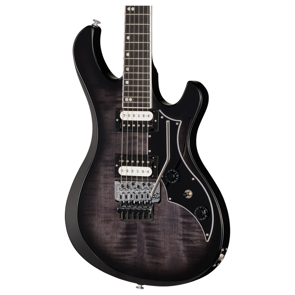 Gibson Victory Floyd Rose Translucent Ebony Burst​
