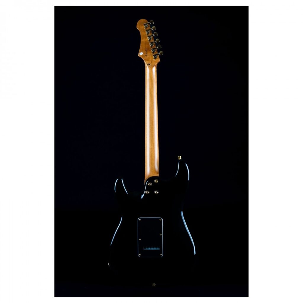 JET Guitars JS-400 HSS Roasted Maple Black