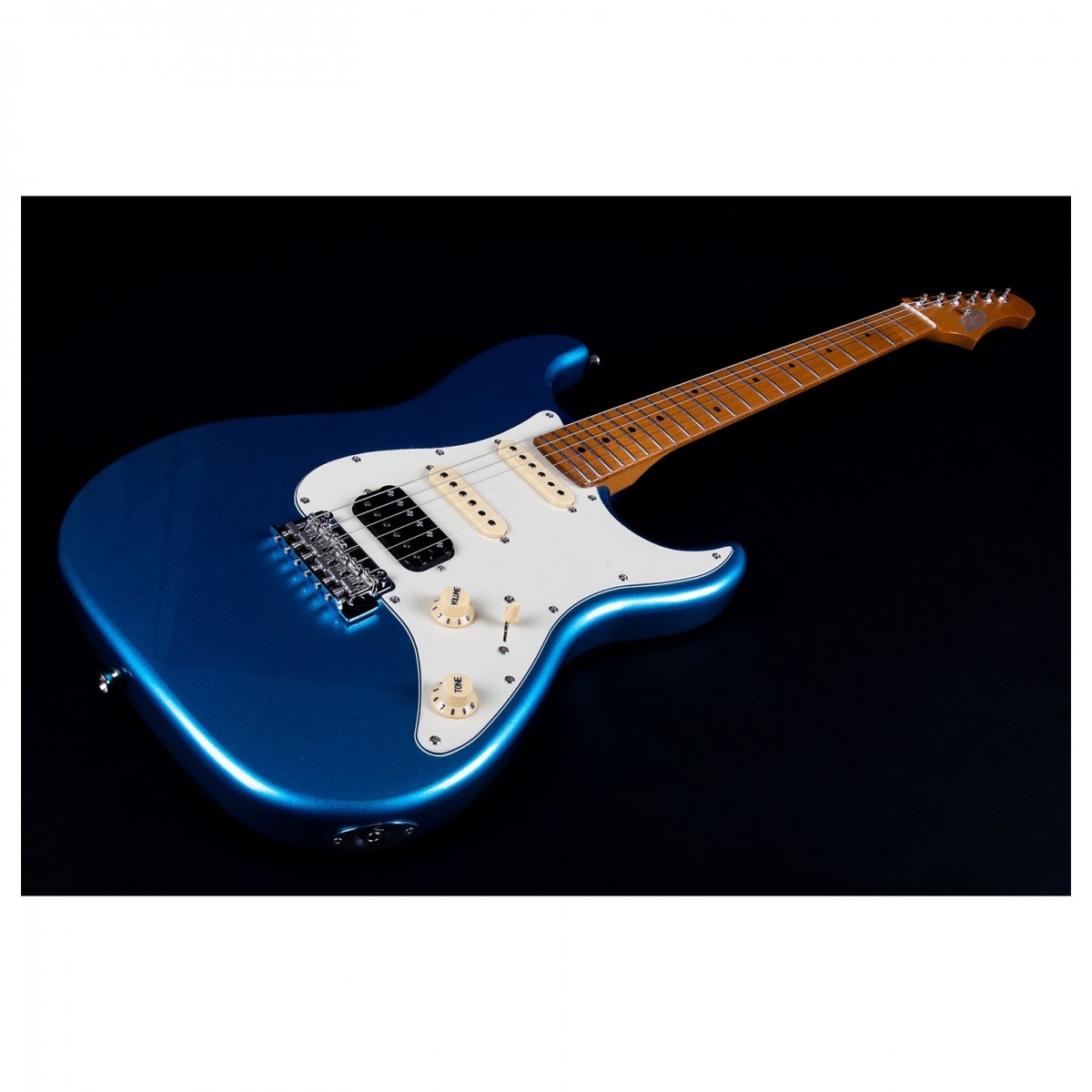 JET Guitars JS-400 HSS Roasted Maple Lake Placid Blue