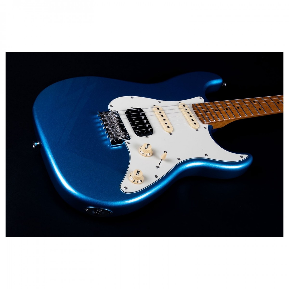 JET Guitars JS-400 HSS Roasted Maple Lake Placid Blue