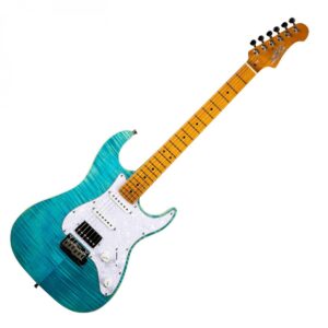 JET Guitars JS-450 Flamed Maple Ocean Blue