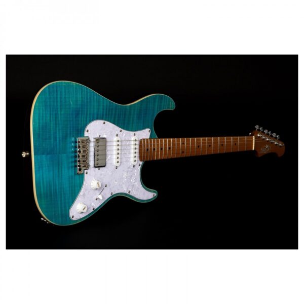 JET Guitars JS-450 Flamed Maple Ocean Blue