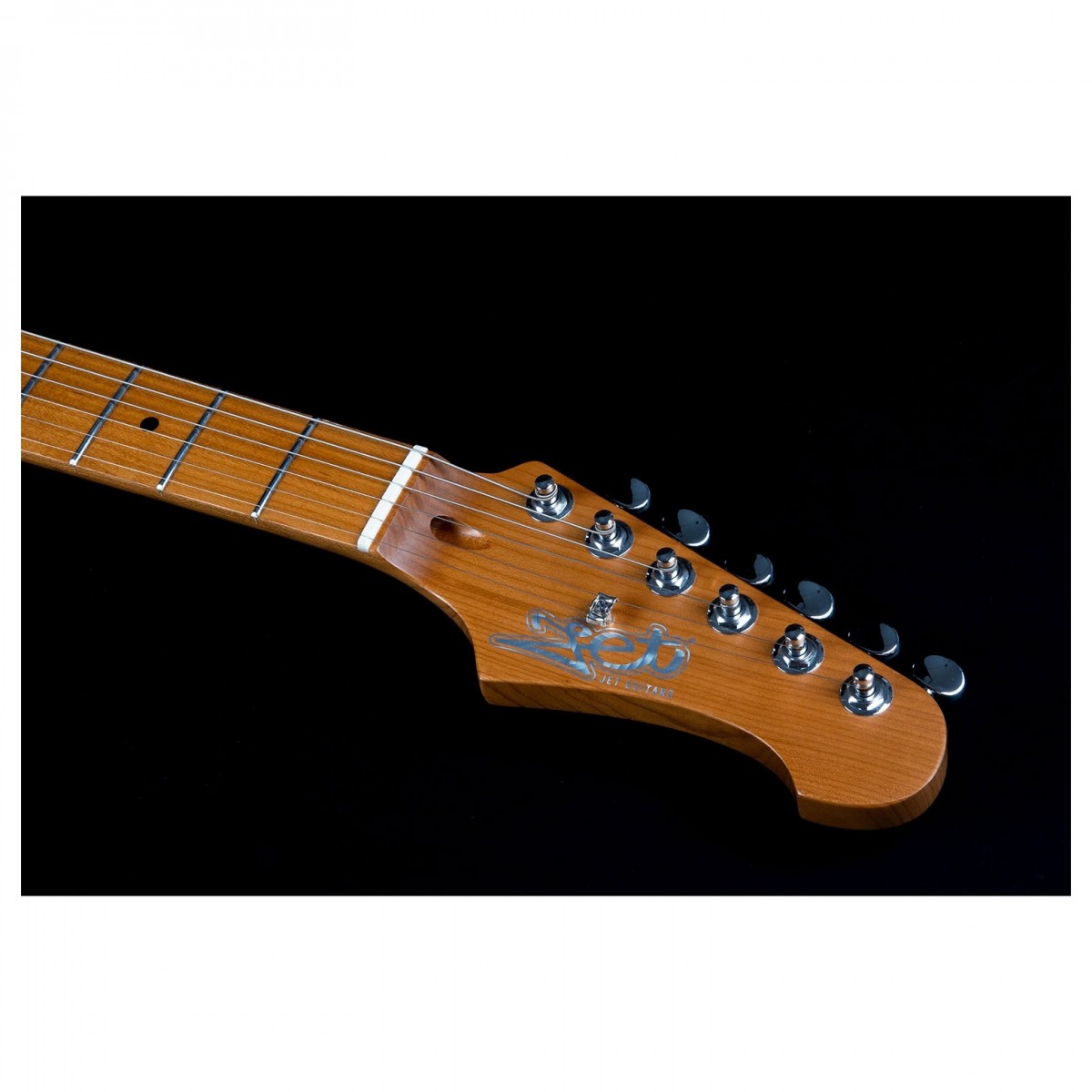 JET Guitars JS-450 Flamed Maple Ocean Blue