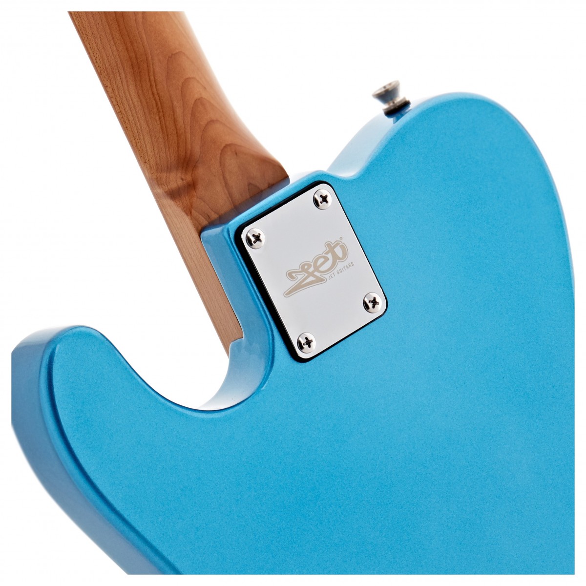 JET Guitars JT-300 Roasted Maple Lake Placid Blue