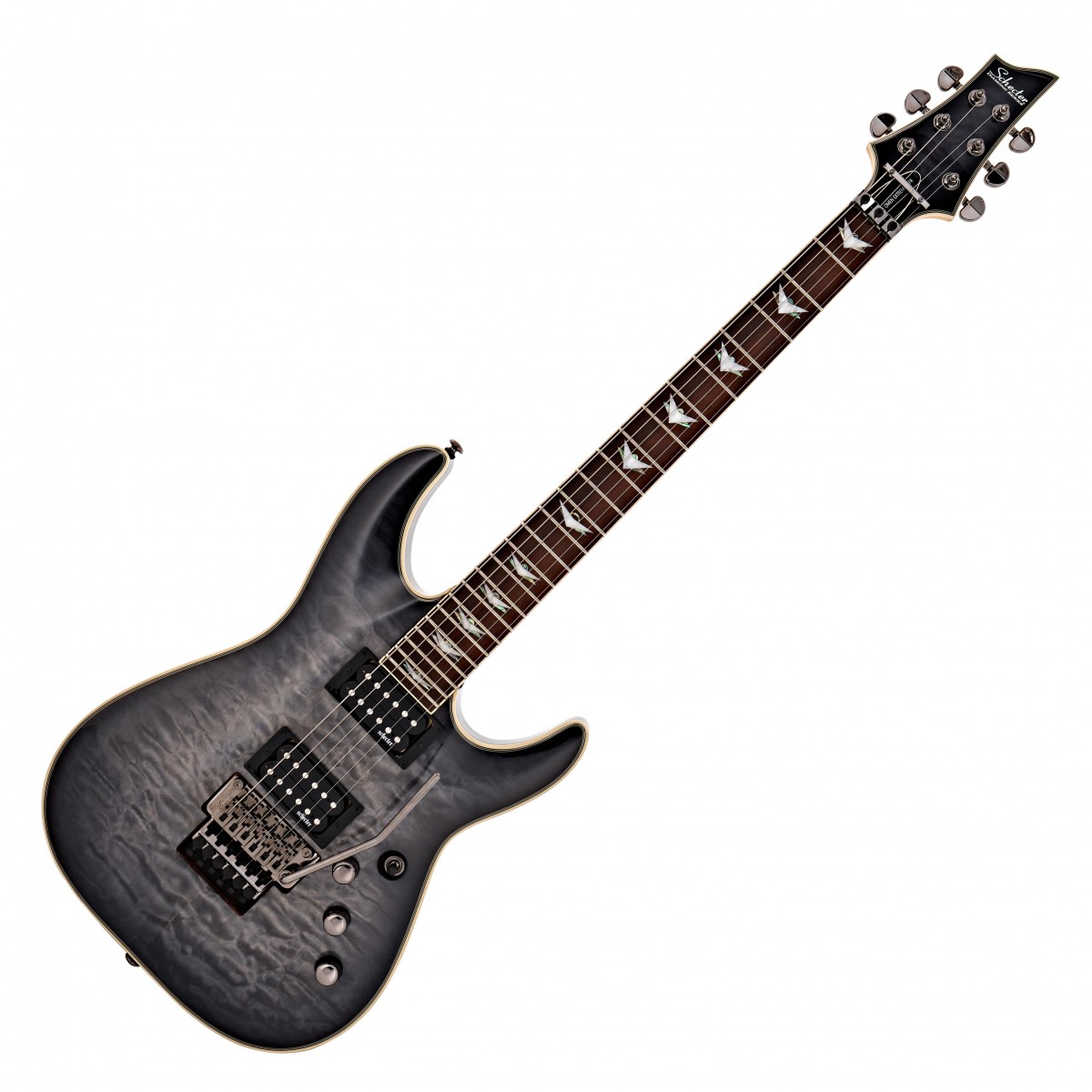 Schecter Omen Extreme-6 FR See-thru Black